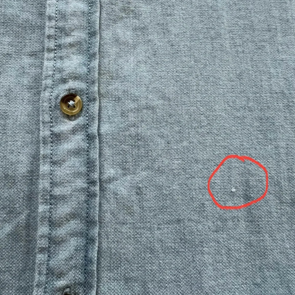 Disney Parks x Junk Food Pinocchio Jiminy Cricket Geppetto Chambray Camp Shirt M - Picture 16 of 16